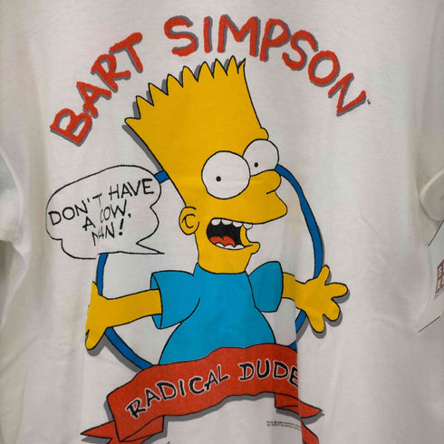 テネシーリバー TENNESSEE RIVER 90S MADE IN USA BART SIMPSONS 1989コピーライト入り プリントTシャツ メンズ import:XL